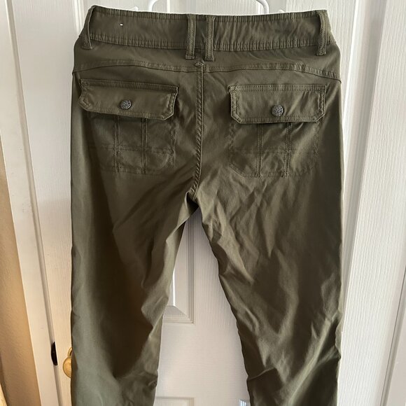 Prana Olive Green Women's Pants - Picture 6 of 8